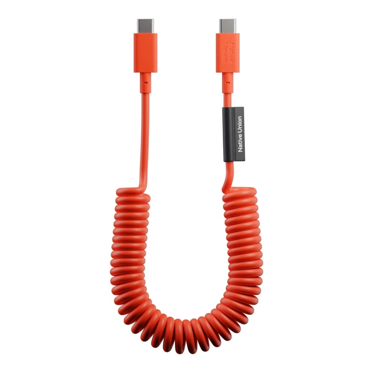 NATIVE UNION Kabel Pop USB-C na USB-C 1,2 m, 60 W, Alarm Red
