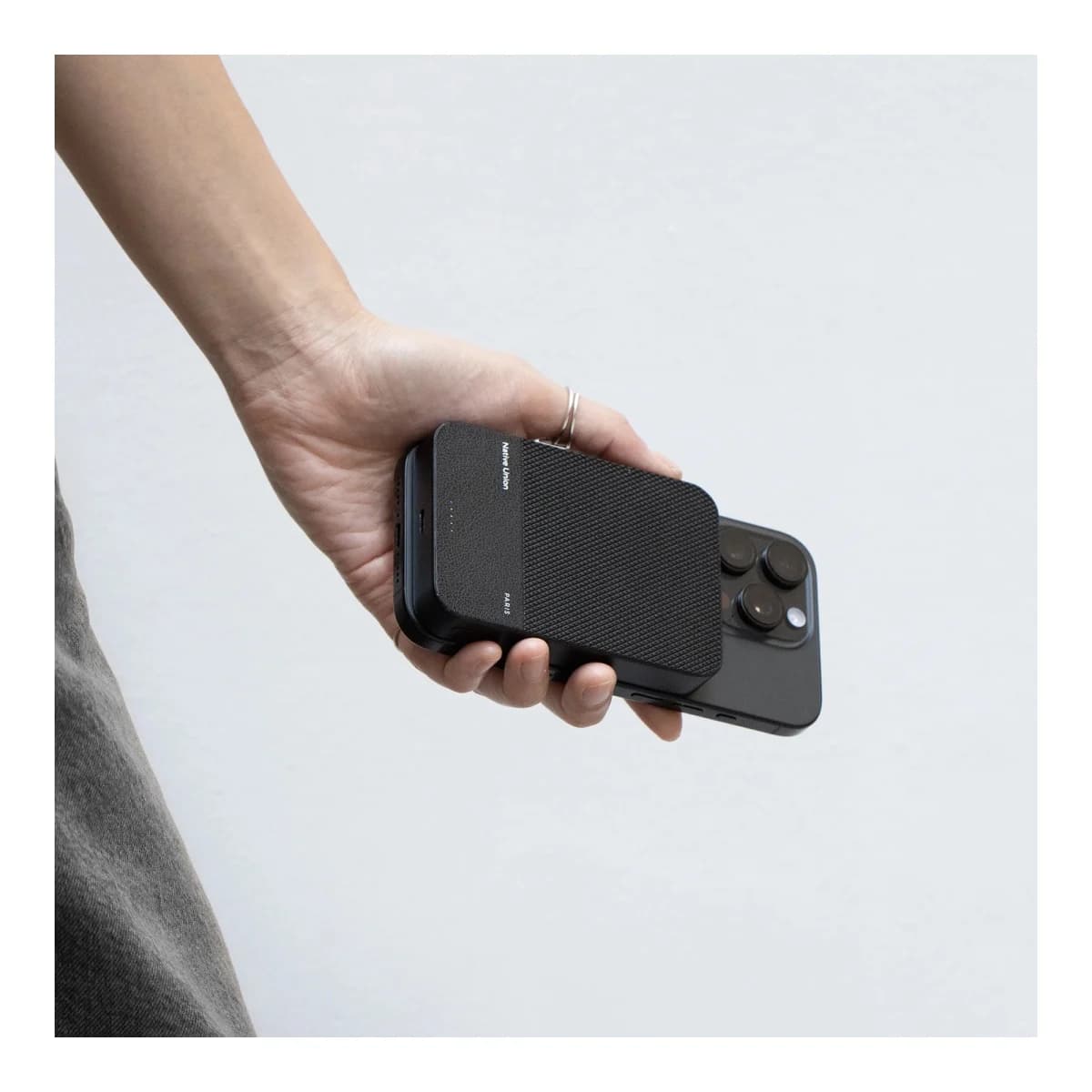 NATIVE UNION Power Bank (Re)Classic, 10000mAh, Black