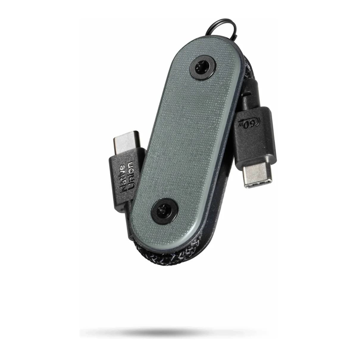 NATIVE UNION USB-C Kabel Pocket, USB-C na USB-C, Slate Green