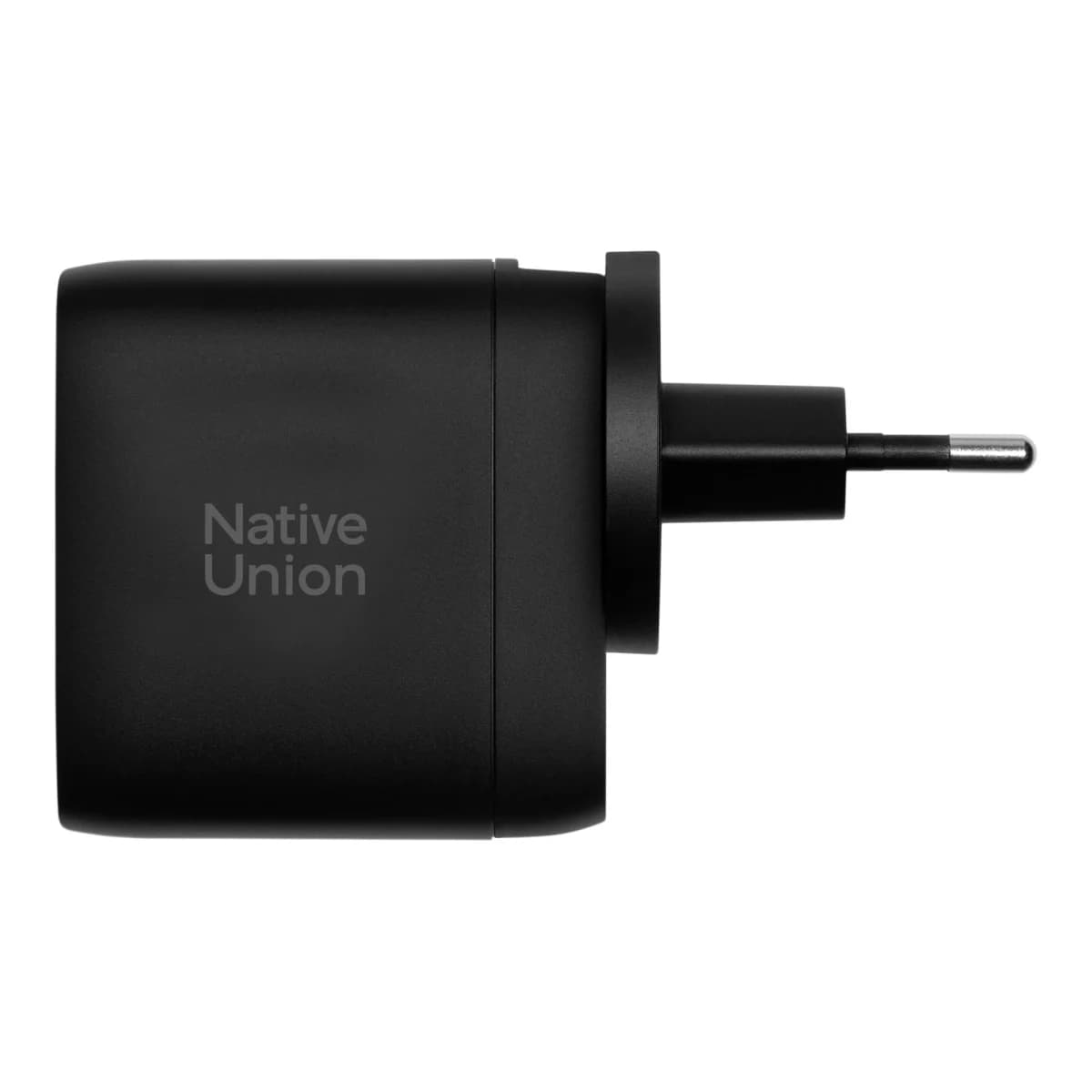 NATIVE UNION Punjač Fast GaN Charger, PD 67W, 2C1A, međunarodni, crni