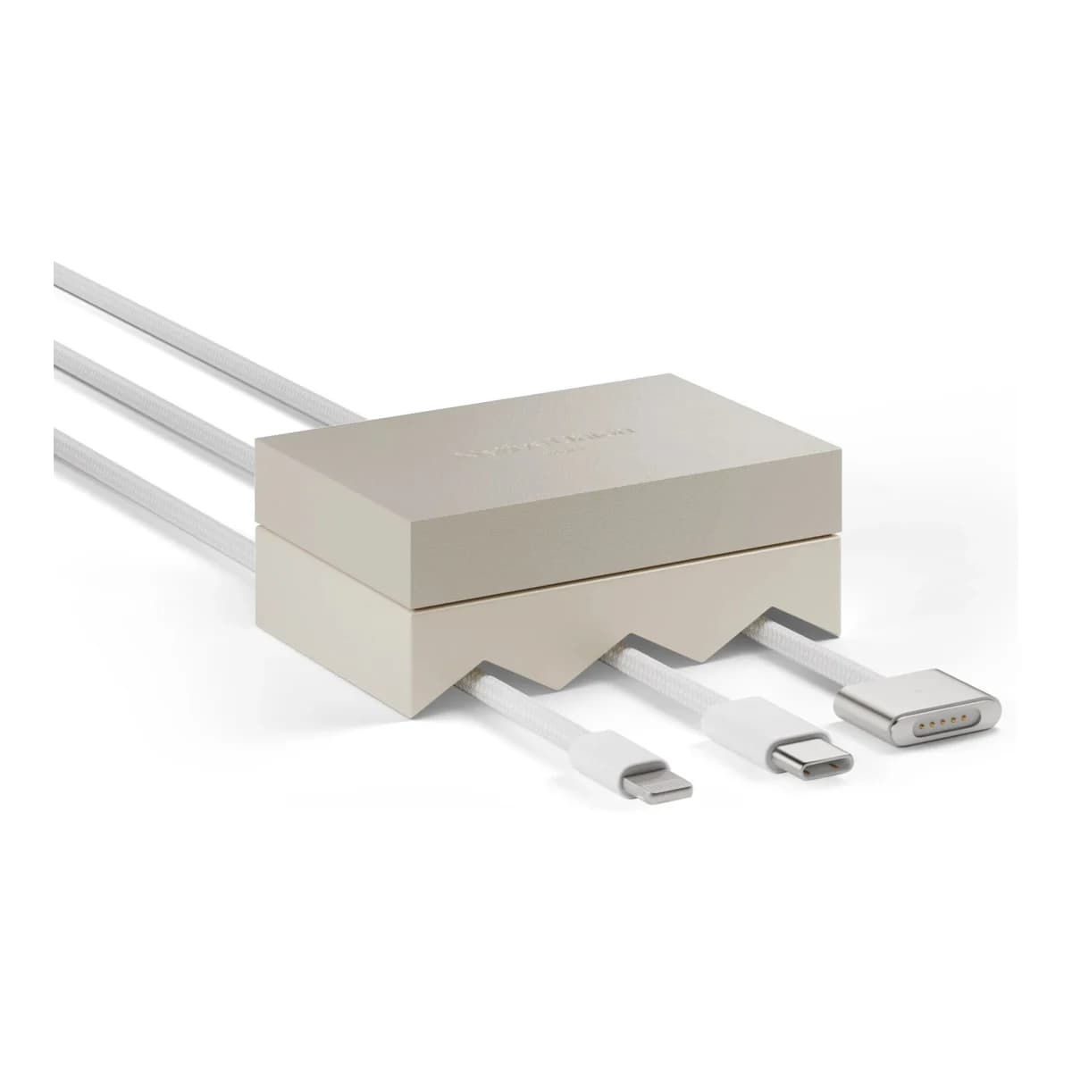 NATIVE UNION Organizator kablova Weighter Triple Channel, Sandstone