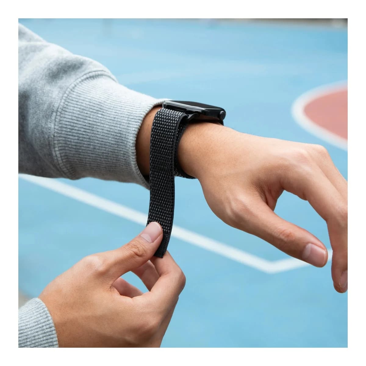 NATIVE UNION Remen za pametni sat Active Watch Loop, Apple Watch Ultra 44/45/46/49mm, crni
