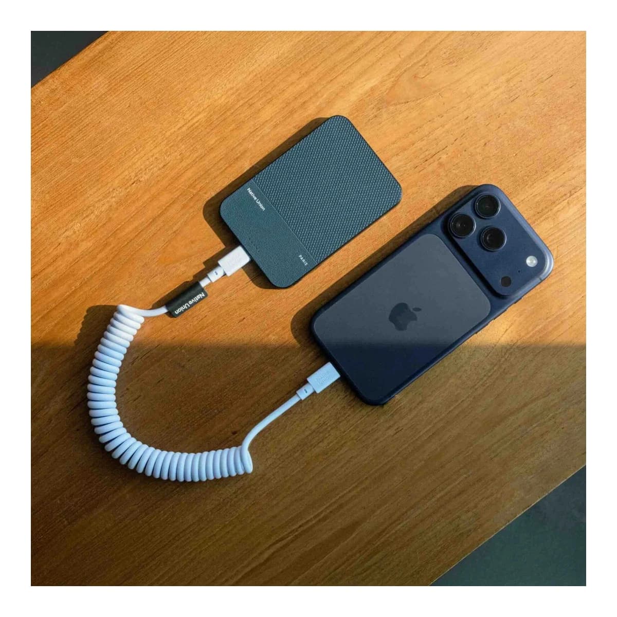 NATIVE UNION Kabel Pop Cable, USB-C na USB-C, 1,2 m, 60 W, Azur