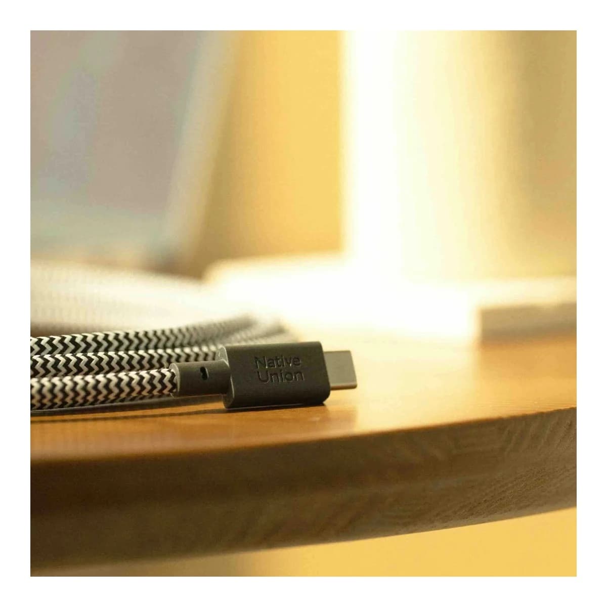 NATIVE UNION USB-C Kabel Belt Cable XL, 3m, USB-C na USB-C, Zebra