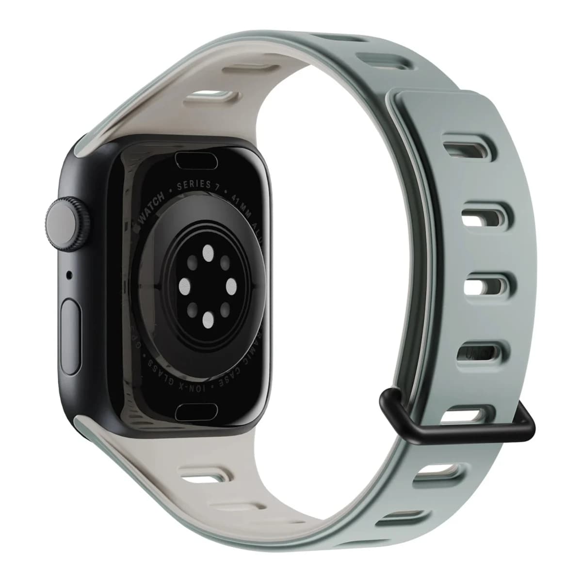 NATIVE UNION Remen za Apple Watch Active Watch Band, 38/40/41mm, Green/Sandstone