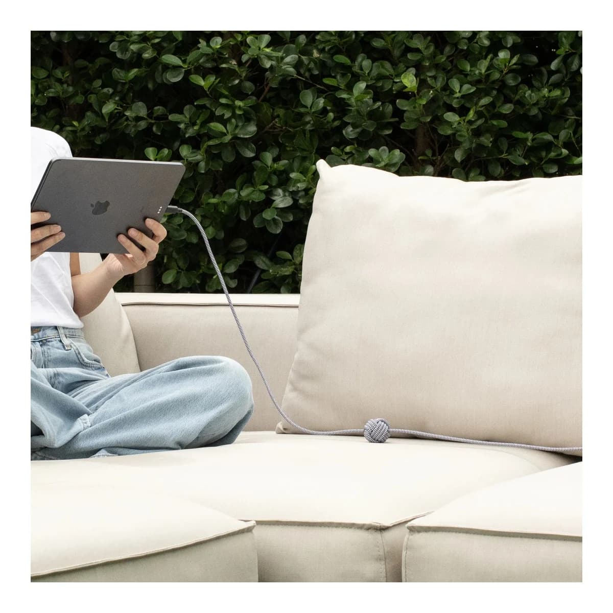 NATIVE UNION USB-C Kabl Anchor, USB-C na USB-C, 3m, Zebra