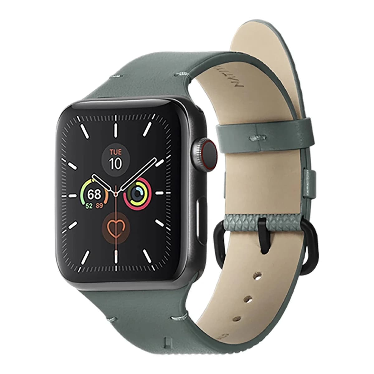 NATIVE UNION Remen (Re)Classic Strap, Apple Watch 44/45mm, Slate Green