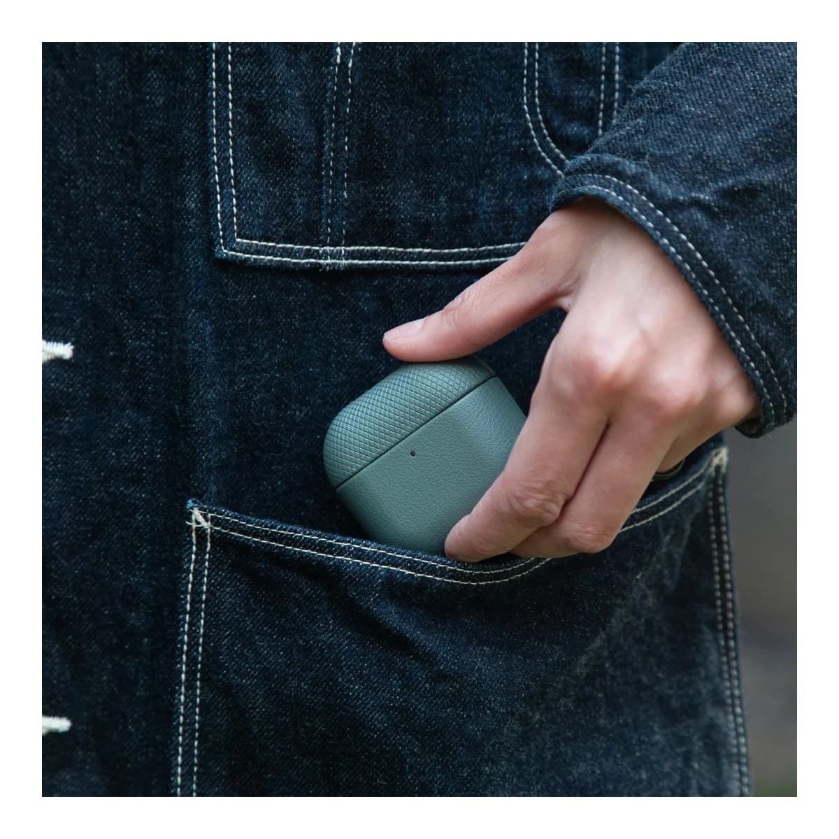 NATIVE UNION Futrola za AirPods 4 (Re)Classic, Slate Green
