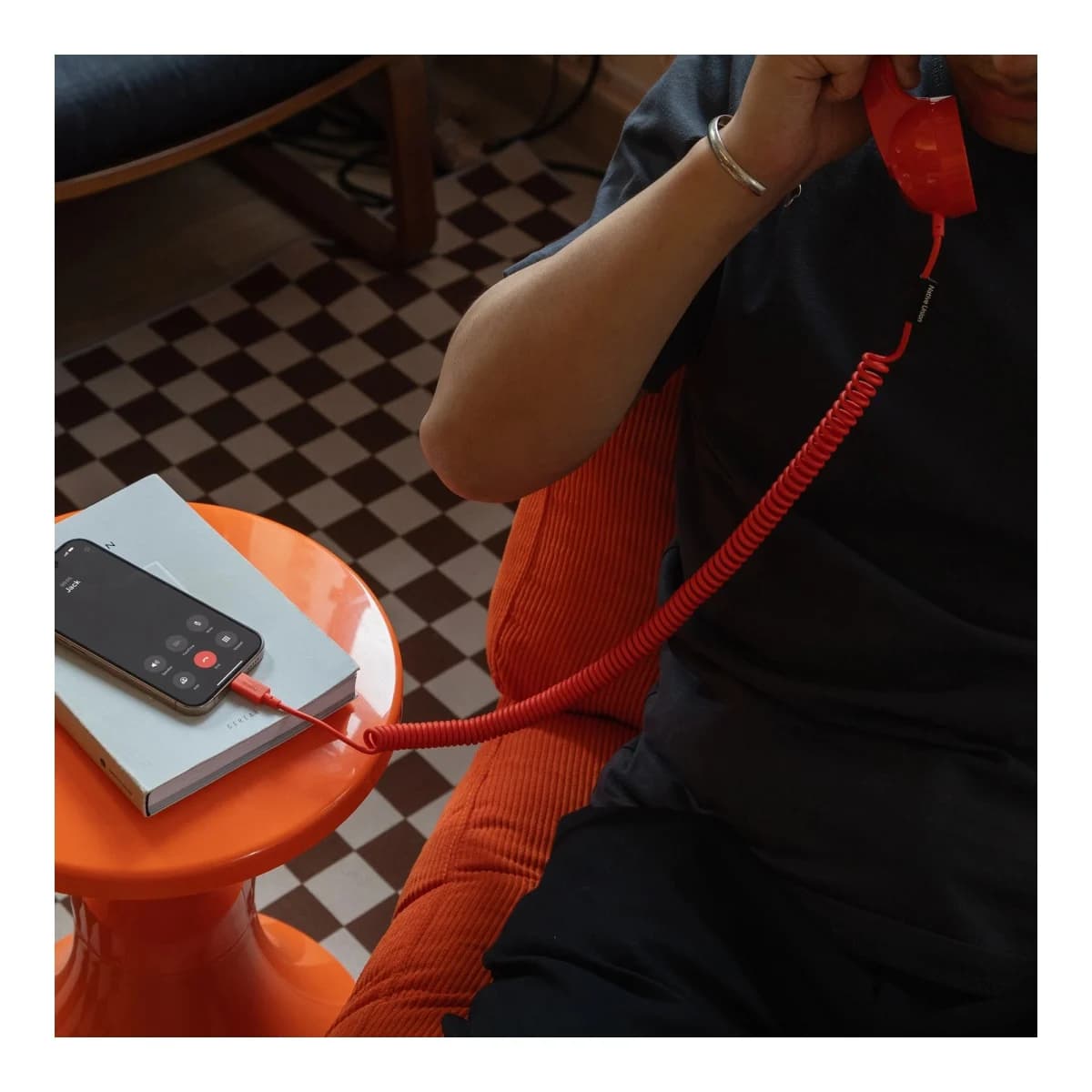 NATIVE UNION Telefonska slušalica Pop Phone, Alarm Red