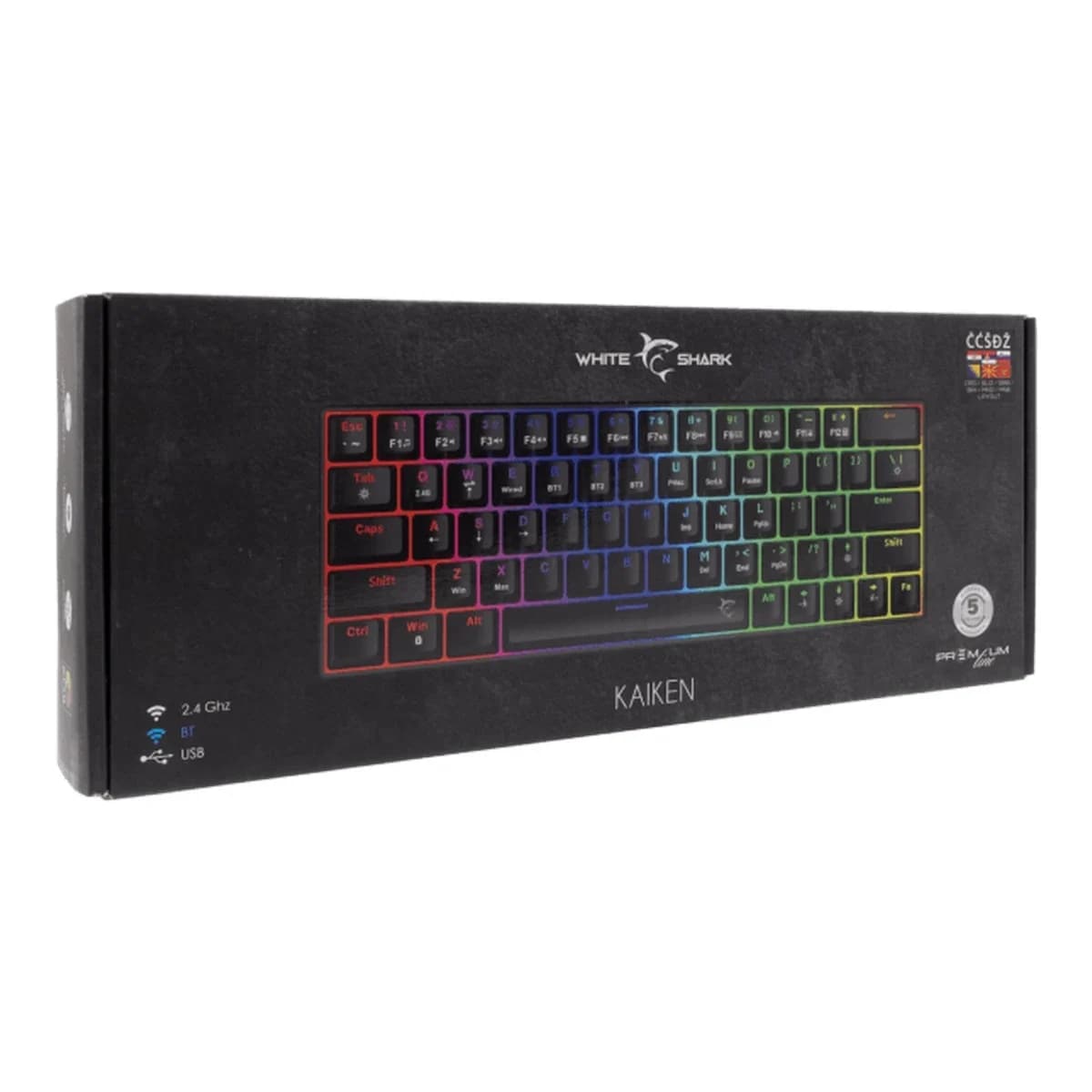 White Shark PL TASTATURA GK-003112 KAIKEN / HR