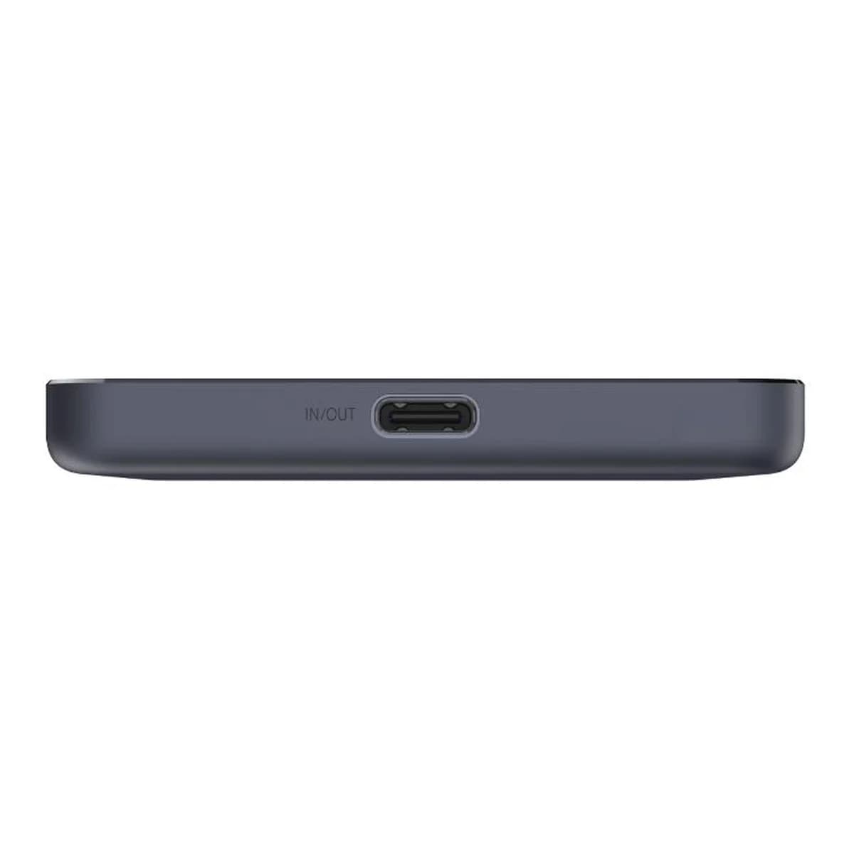 Xiaomi SuperSlim PB 5000 mAh crni USB-C x1, bežično punjenje