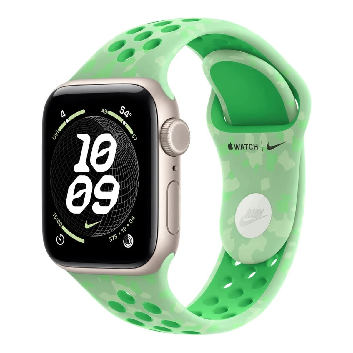 APPLE Remen za Apple Watch Nike Sport Band, 40mm, Green Spark, S/M