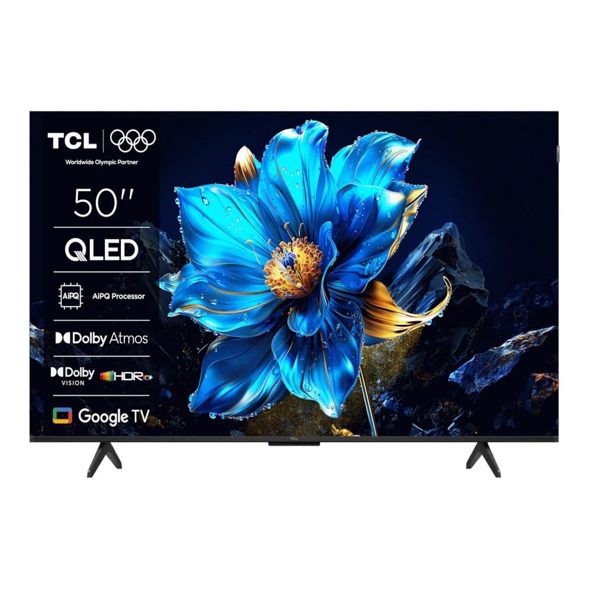TCL 50"P7K 4K QLED TV 60HzGoogle TV; HDR multi-format;HVA Panel; Game Master; Dolby Atmos;