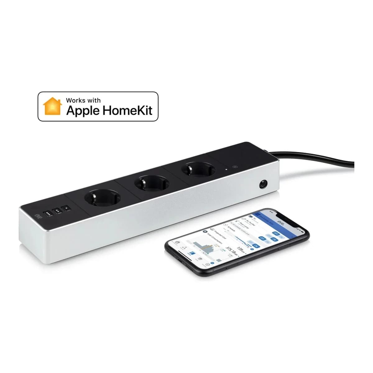 Eve Energy Strip Connected Triple Outlet