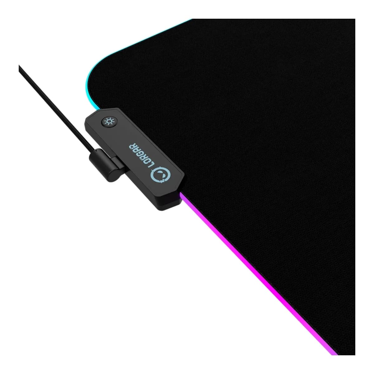 LORGAR Podloga za miš Steller 919, High-Speed površina, RGB osvjetljenje, Anti-Slip gumena baza, USB povezivanje, 900 x 360 x 3 mm