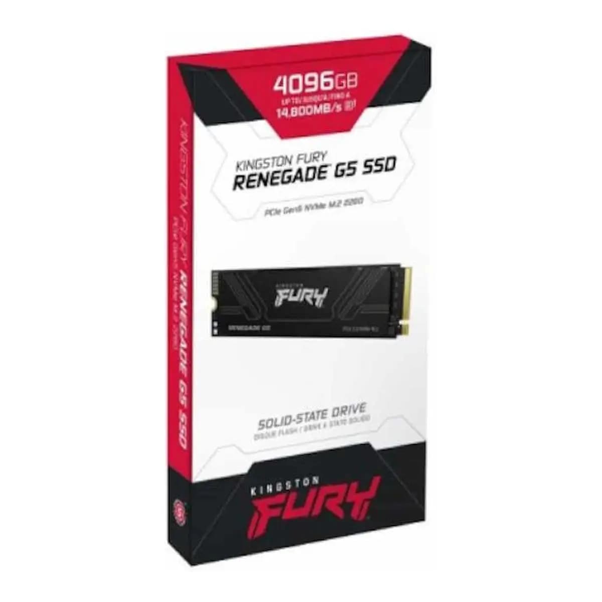 KINGSTON SSD 4TB Fury Renegade, NVMe M.2 PCIe 5.0, 14800/14000 MB/s