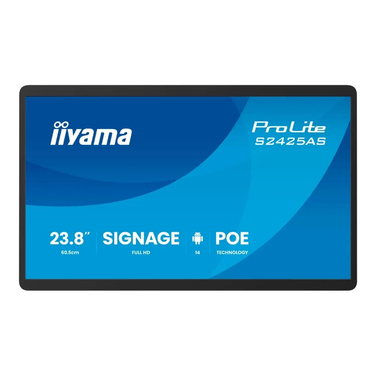 IIYAMA Monitor S2425AS-B1P, LED, Android Touch