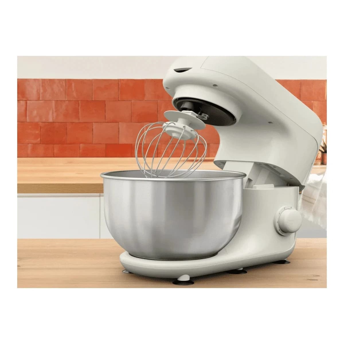 TEFAL Kuhinjski robot Bake Essential Rise, 800 W, posuda 4,8 L, nehrđajući čelik, mutilice, kuka za tijesto