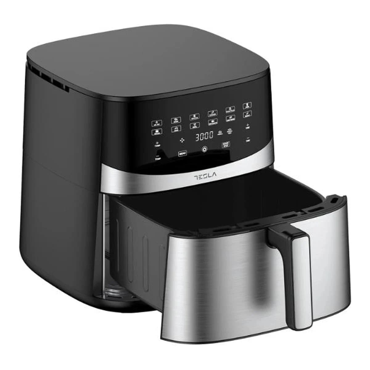 TESLA Air Fryer AF702BX, 1700W, 7L, digitalni panel, crna/inox
