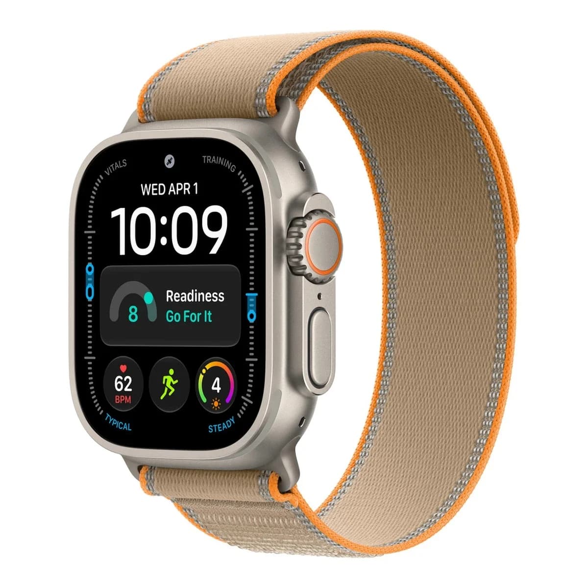 APPLE Remen za Apple Watch Sand Trail Loop, 49mm, S/M, Natural Titanium Finish