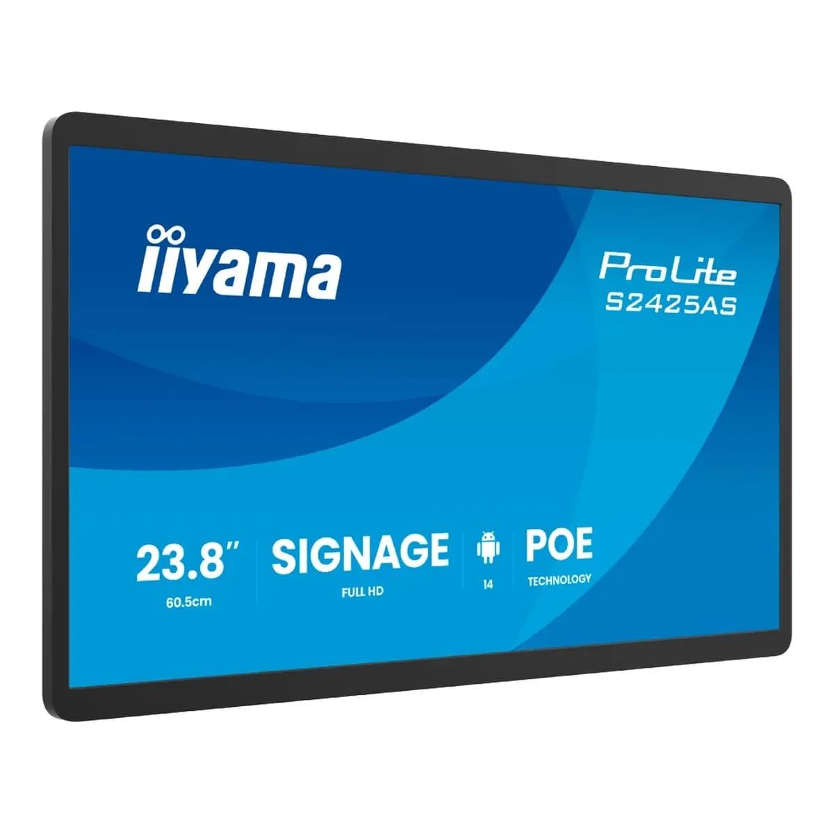 IIYAMA Monitor S2425AS-B1P, LED, Android Touch