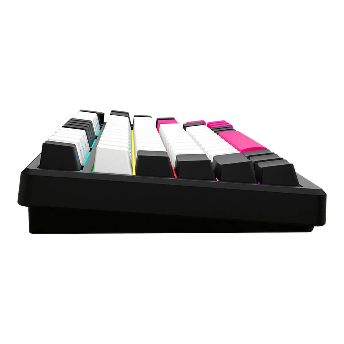 LORGAR Tastatura KBP7075W, Bezicna, Mehanicka, 75%, Gaming, Black/Red, EN raspored