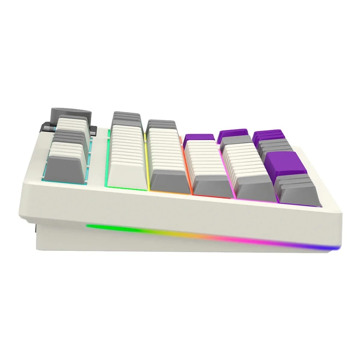 LORGAR Tastatura KBP70TKLW, Bezicna, TKL, Mehanicka, Gaming, Beige, EN Layout