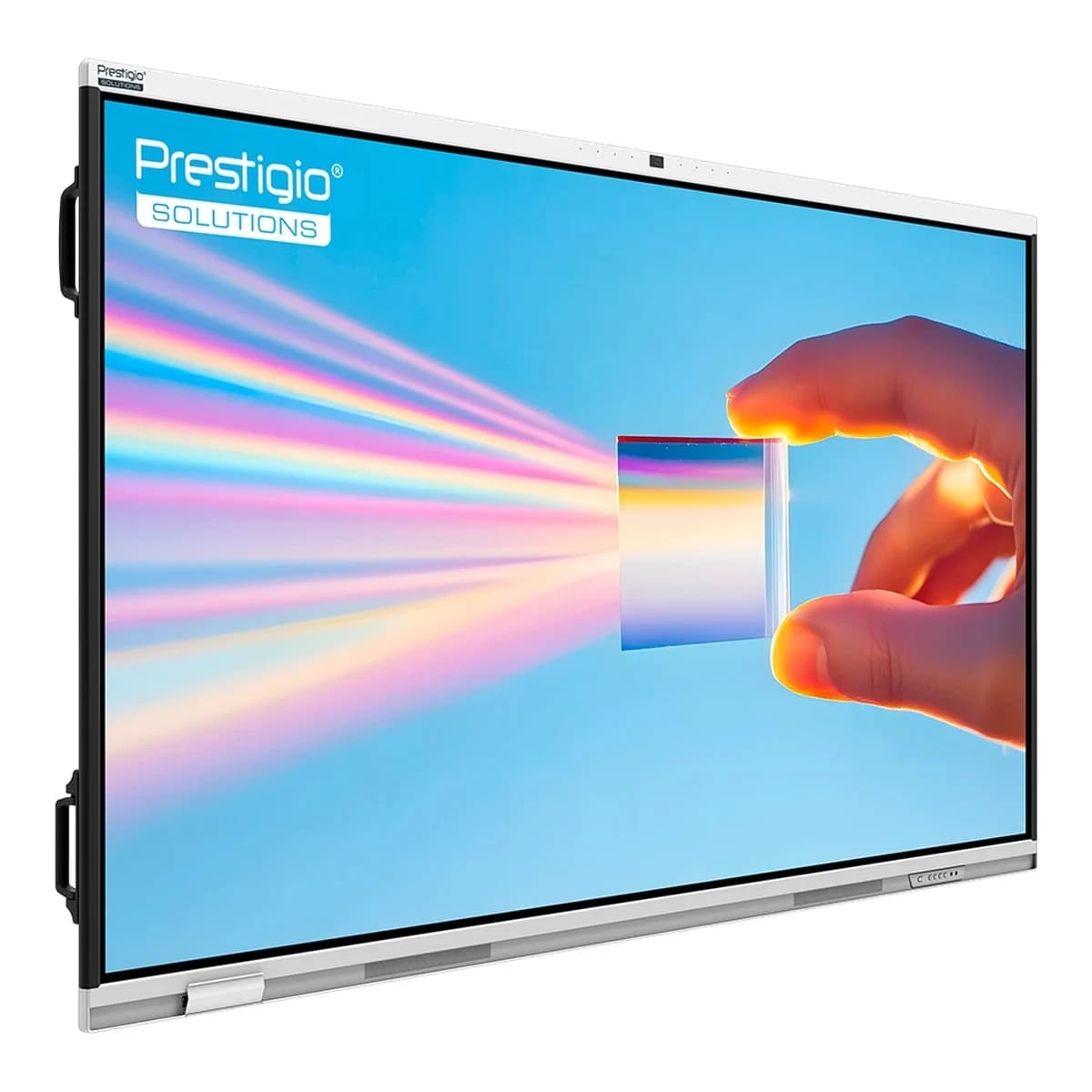 PRESTIGIO SOLUTIONS Interaktivni ekran Multiboard Prism 75", Android 14, Google EDLA, AI Camera, 8/128GB, 50TP