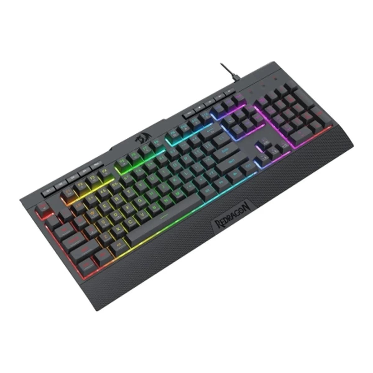 REDRAGON Tastatura Membranska Shiva Lite K525 RGB, USB, Full, RGB Backlight, Macro Keys, Media Control