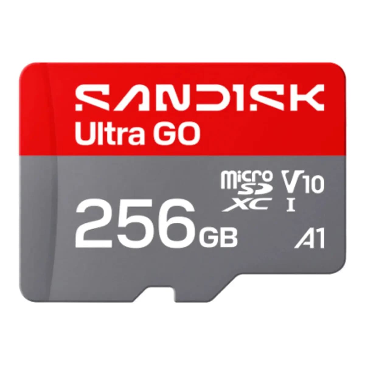 SANDISK Micro SD Ultra GO 256GB, 140 MB/s, A2, SD adapter