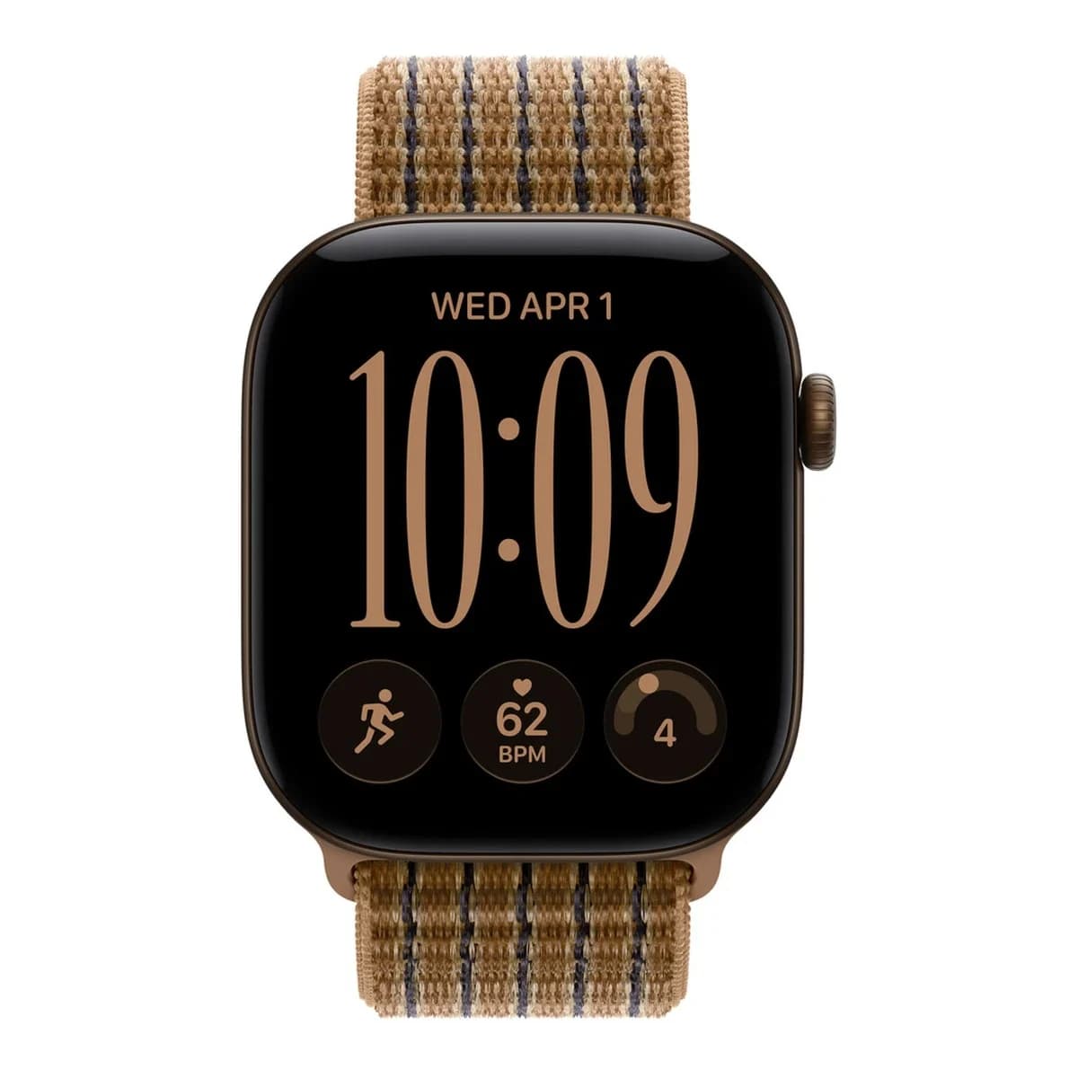 APPLE Remen za Apple Watch 46mm Light Umber Plaid Sport Loop, 46 mm, Sport Loop, karirani uzorak