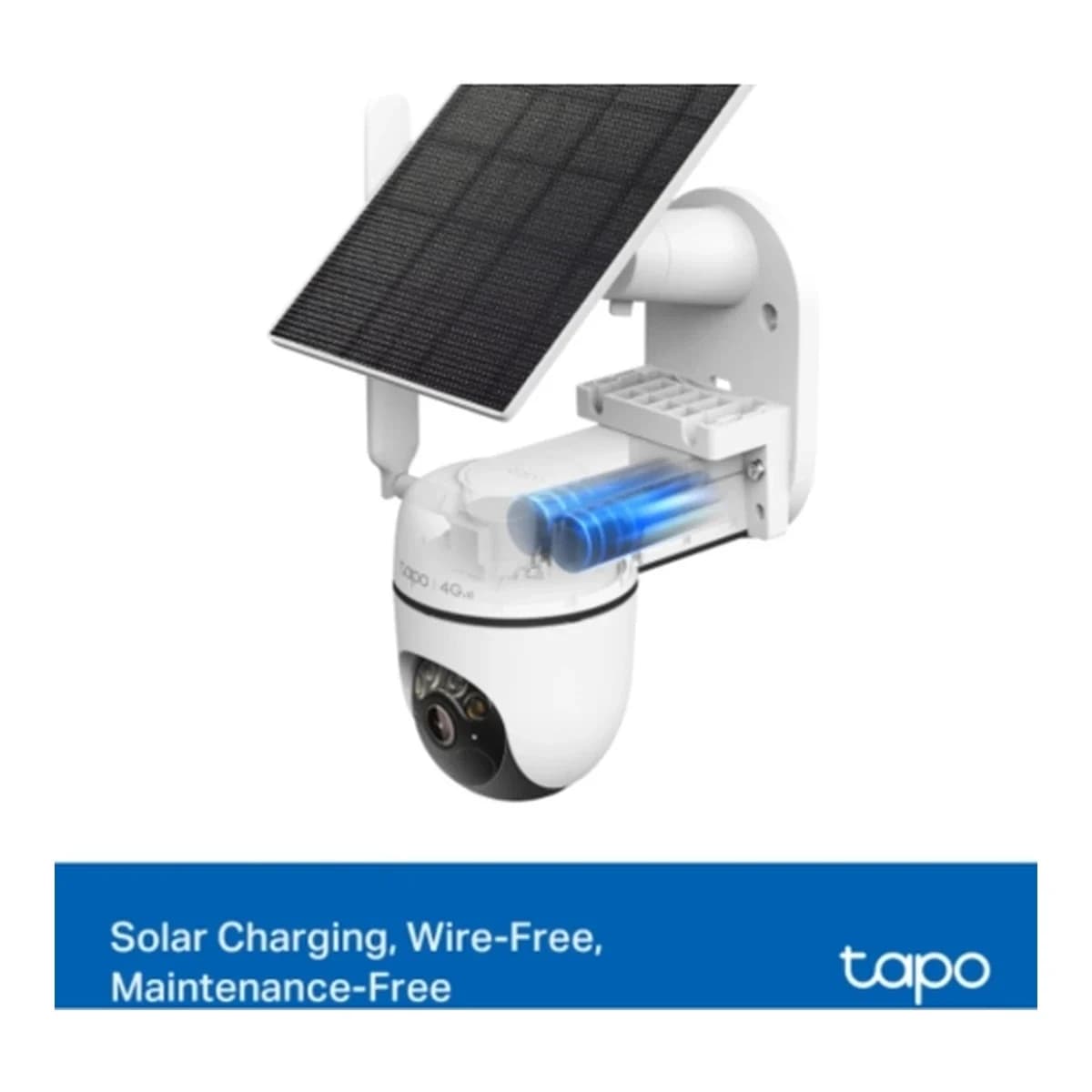 TP-Link Security Solar-Powered Pan/Tilt 4G LTE Camera Tapo C615G KIT