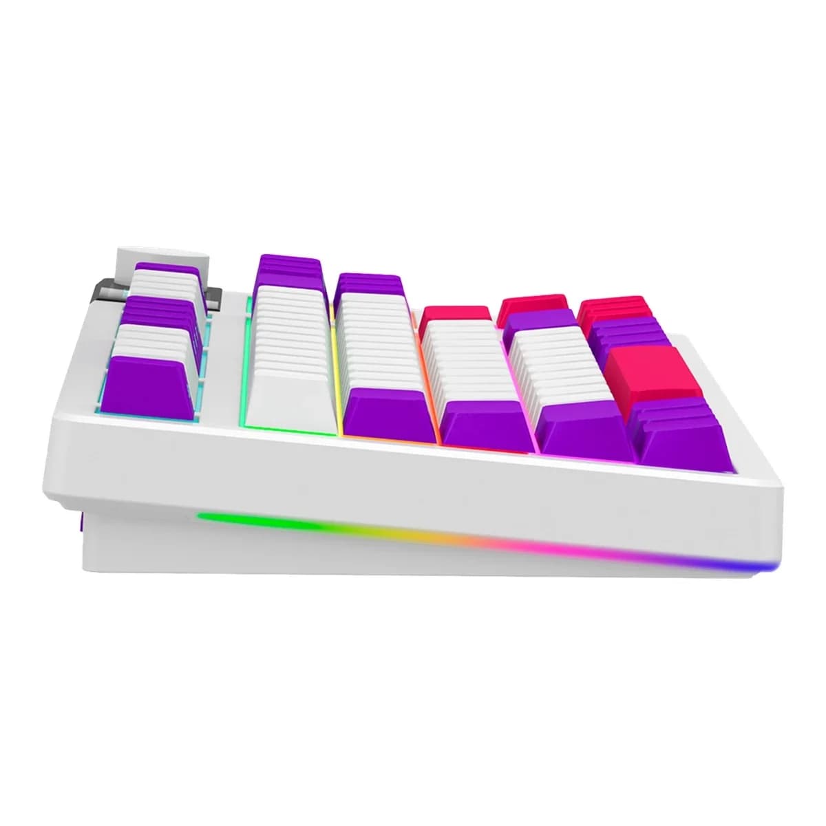 LORGAR Tastatura KBP70TKLW, Wireless, TKL, Mehanicka, Gaming, White, EN layout