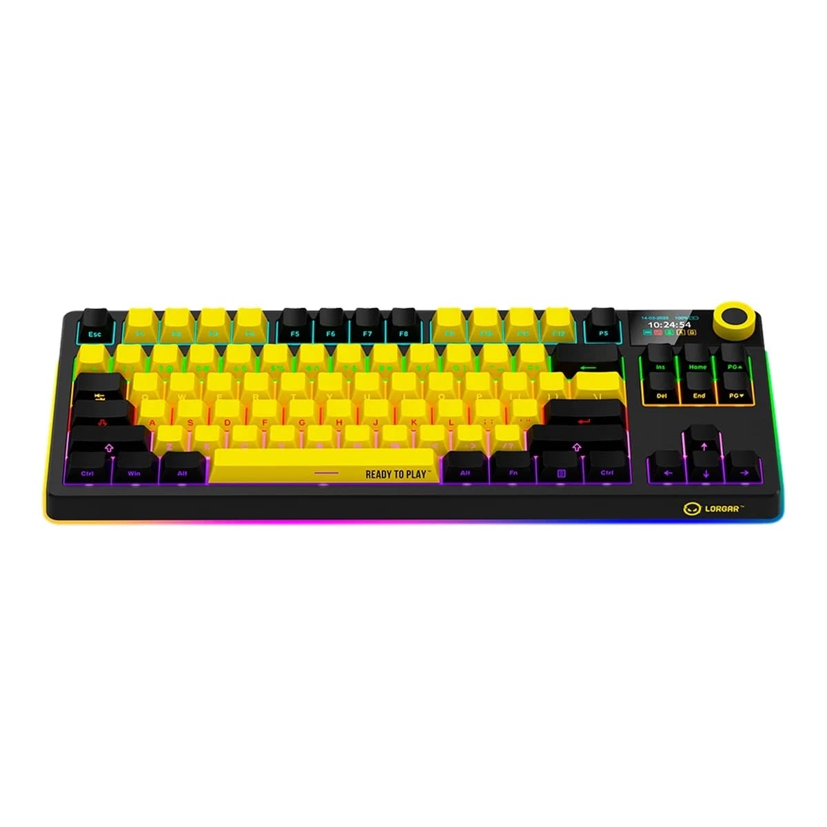 LORGAR Tastatura KBP70TKLW, Bezicna, TKL, Mehanicka, Gaming, EN layout