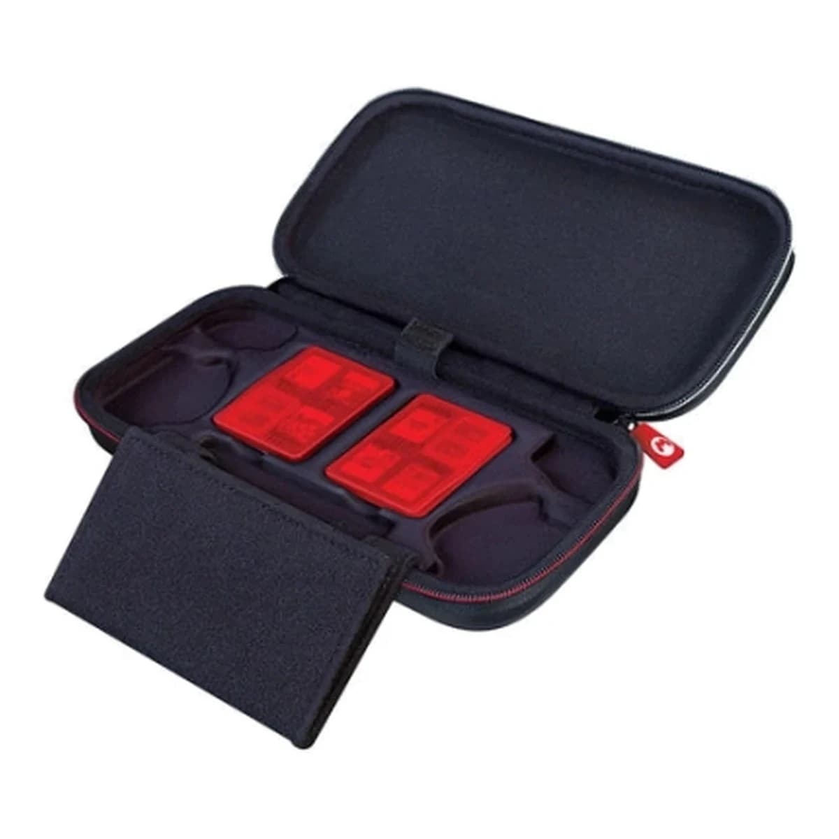 BIGBEN Futrola Deluxe Travel Case Mario Kart Friends, 14 utora za igraće kartice, patentni zatvarač, Nintendo Switch/Switch Lite