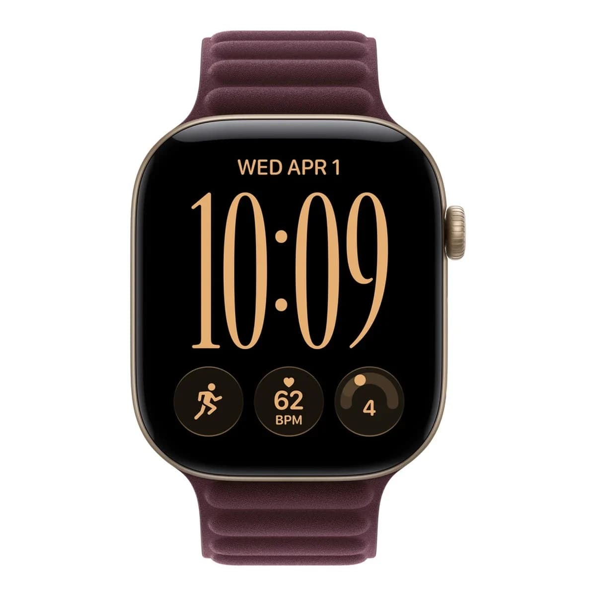 APPLE Remen za pametni sat Magnetic Link, 46 mm, Burgundy, M/L