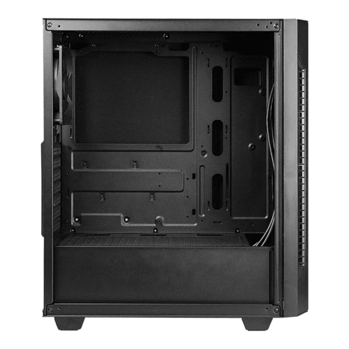 Chieftec CASE AS-01B-OPATX midi tower, blackw/12cm PWM fan, bez PSU