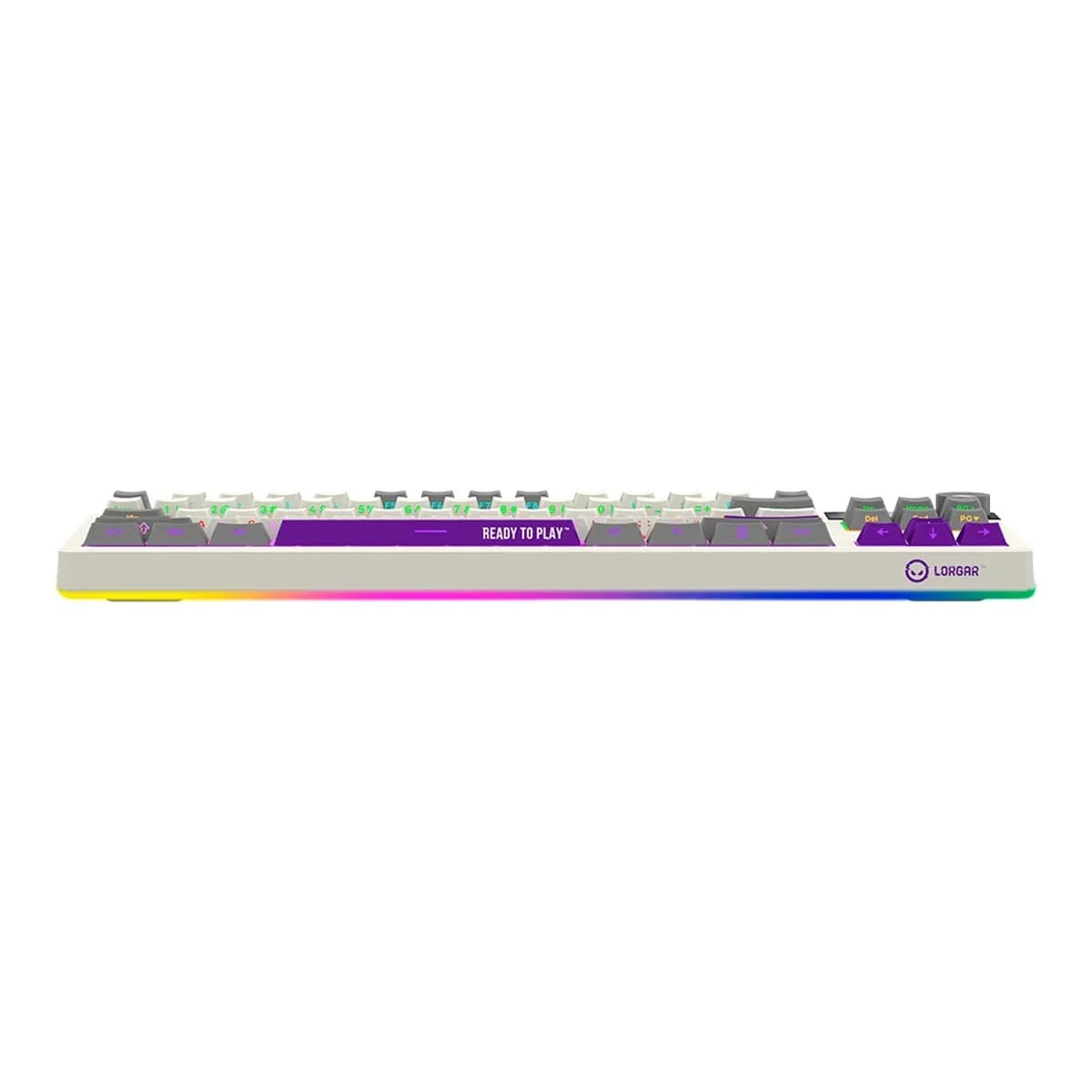 LORGAR Tastatura KBP70TKLW, Bezicna, TKL, Mehanicka, Gaming, Beige, EN Layout