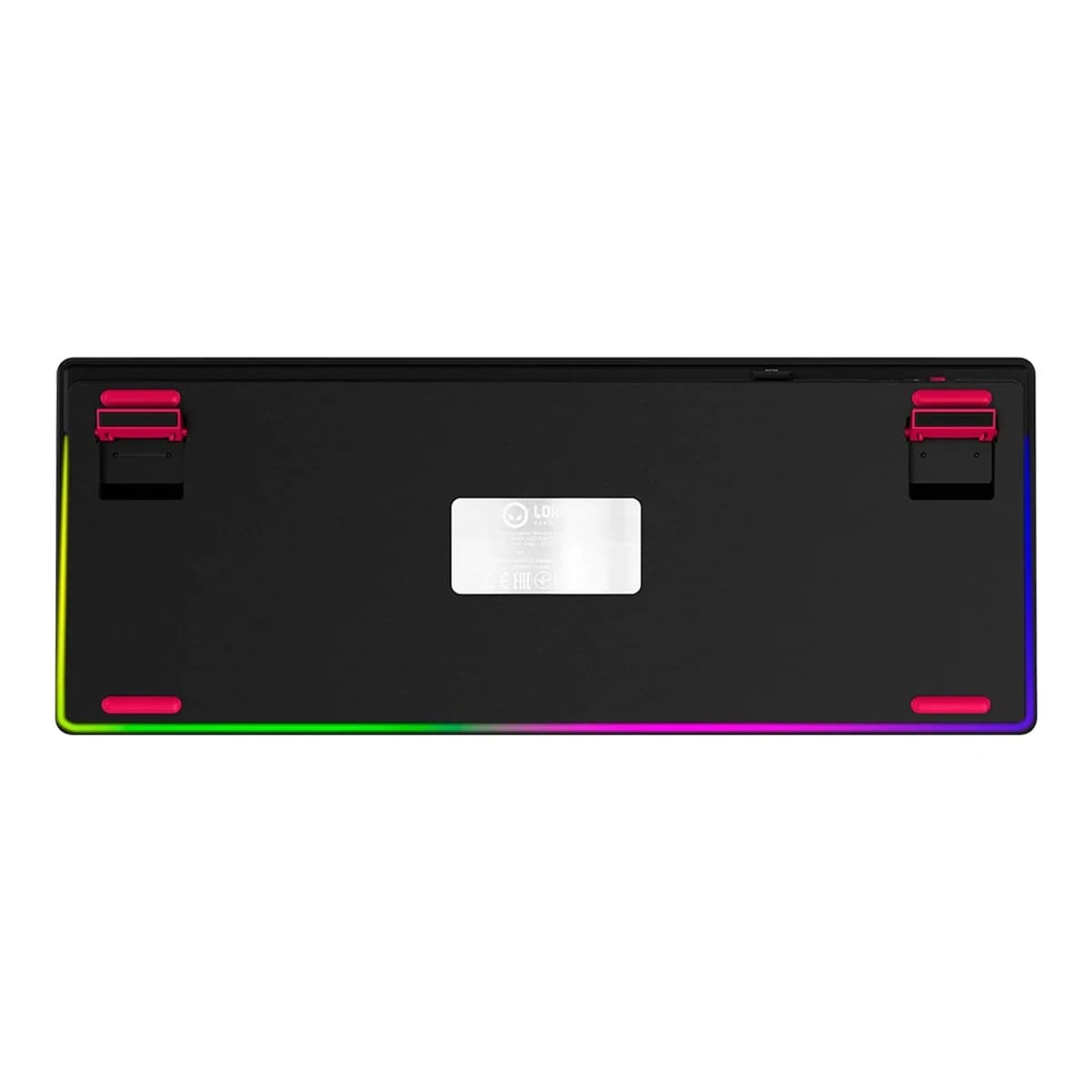 LORGAR Tastatura KBP70TKLW, Bezicna, Mehanicka, TKL, Gaming, EN layout
