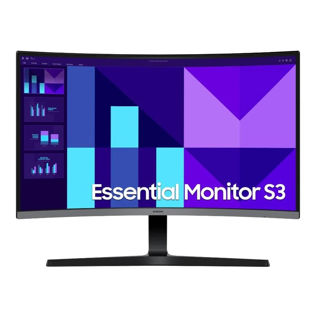 27" FHD Zakrivljeni monitor S31920x1080, 100Hz, 250cdVA, 4ms, 4000:1, 1800R, HDMI, VGA