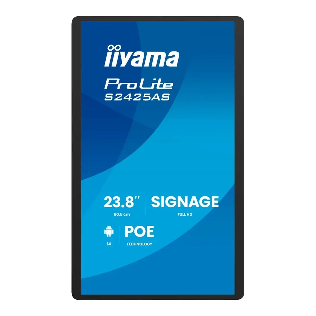 IIYAMA Monitor S2425AS-B1P, LED, Android Touch