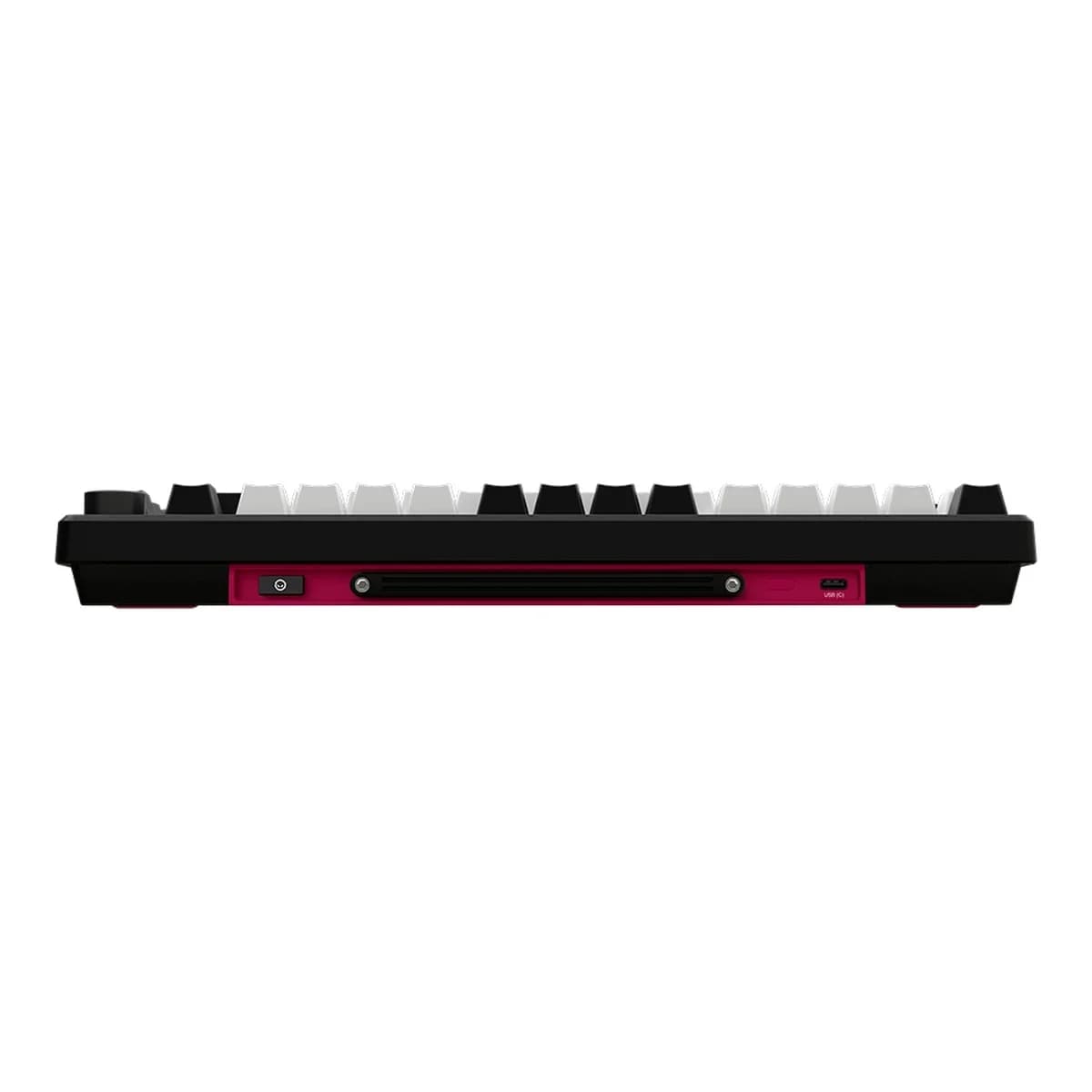 LORGAR Tastatura KBP7075W, Bezicna, Mehanicka, 75%, Gaming, Black/Red, EN raspored