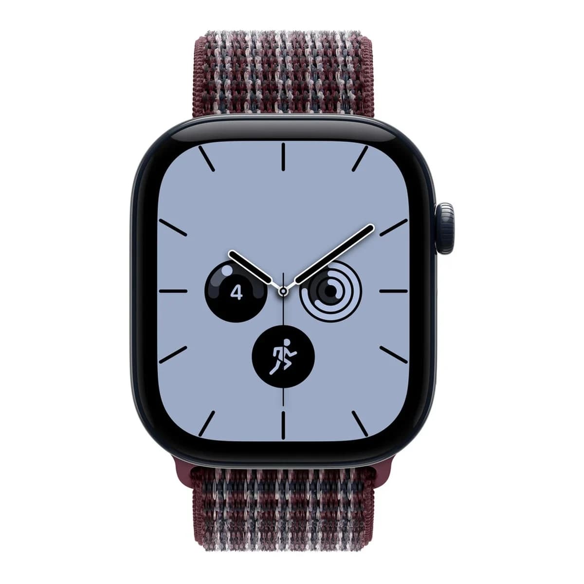 APPLE Remen za Apple Watch Burgundy Plaid Sport Loop, 46mm, sportski, karirani uzorak, bordo boja
