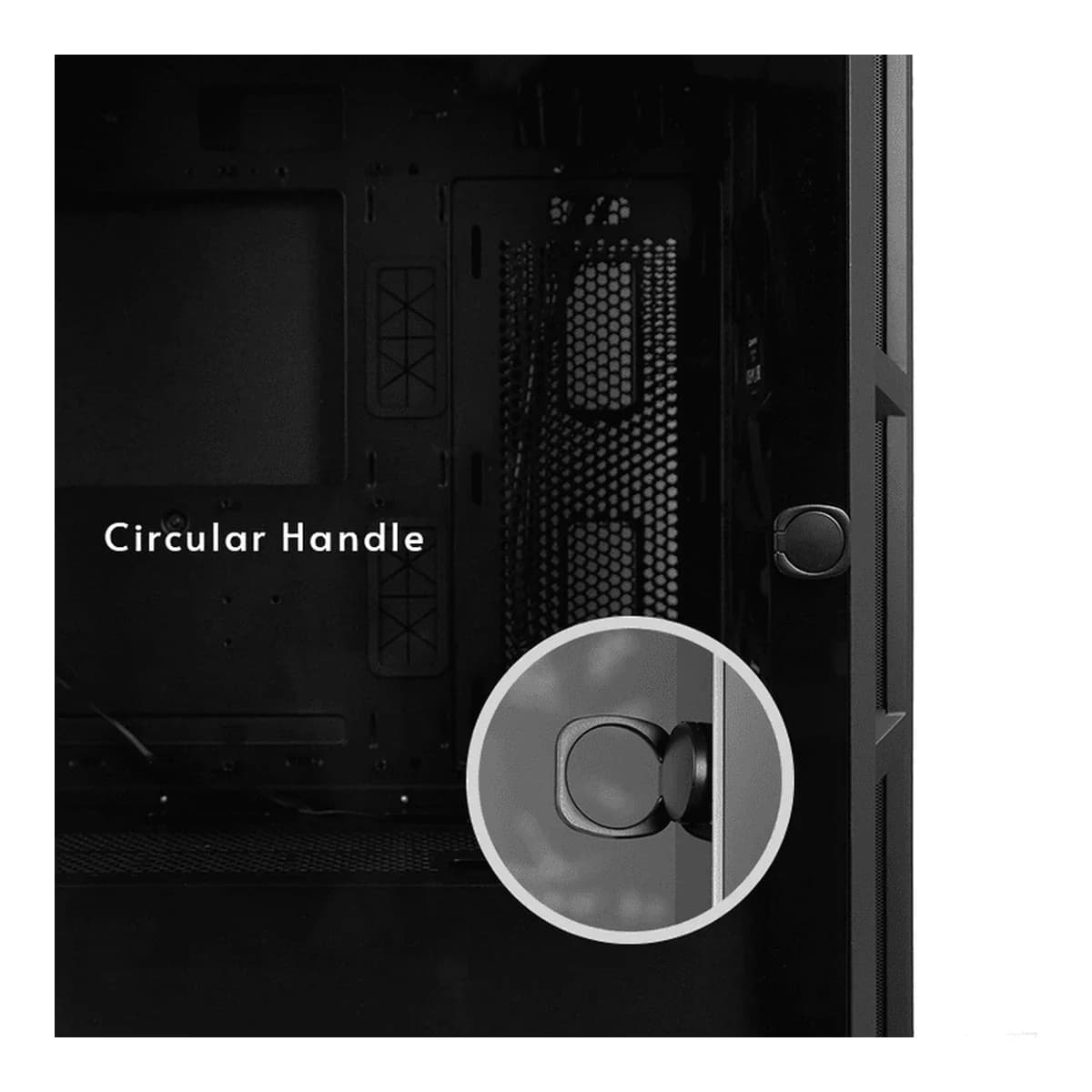 Chieftec Apex Air Case3x140mm PWM fans, E-ATXmesh front, tempered glass side