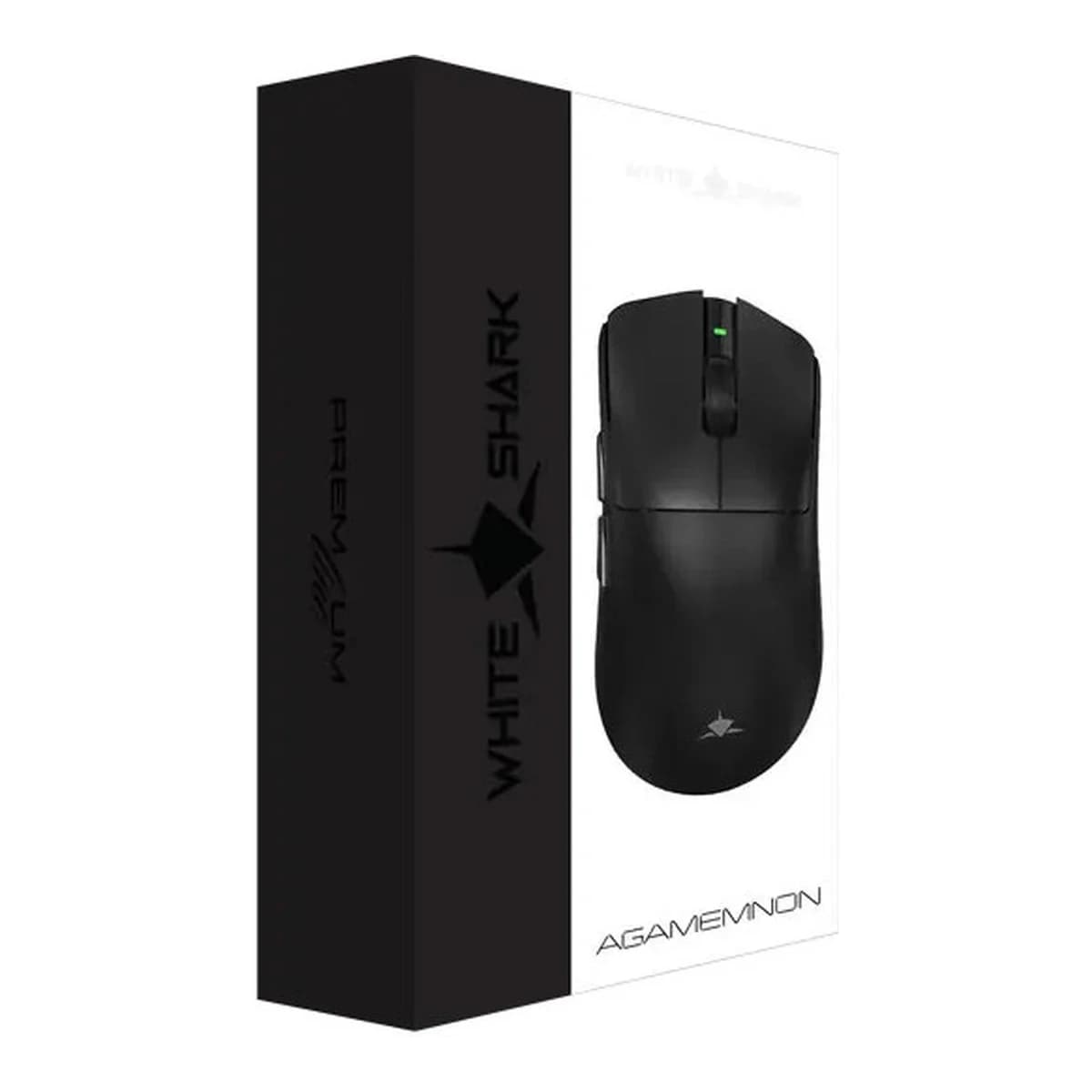 WHITE SHARK Miš Gaming WGM-9012 AGAMEMNON, Bluetooth/2.4GHz/USB, 30000 DPI, 8000Hz 56g Ultralight