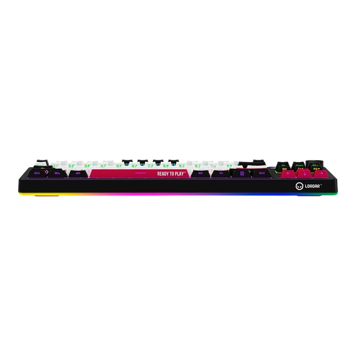 LORGAR Tastatura KBP70TKLW, Bezicna, Mehanicka, TKL, Gaming, EN layout