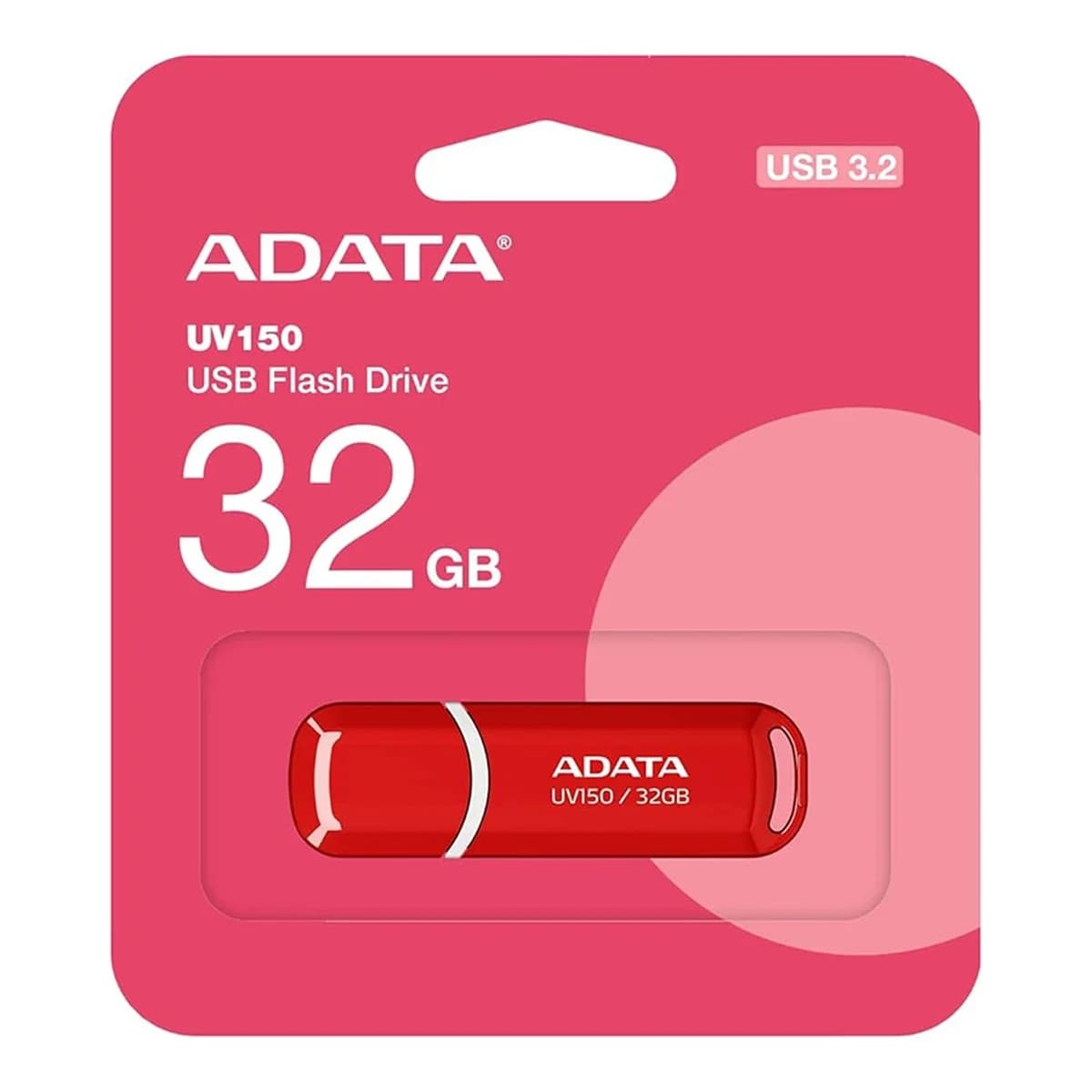 ADATA USB Stik AUV150, 32GB, USB 3.20, Crvena, Garancija 24 mjeseci