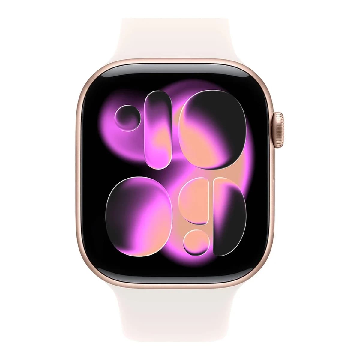 Apple Watch S11 GPS 46mm Rose Gold Aluminium Case with Light Blush Sport Band - M/L