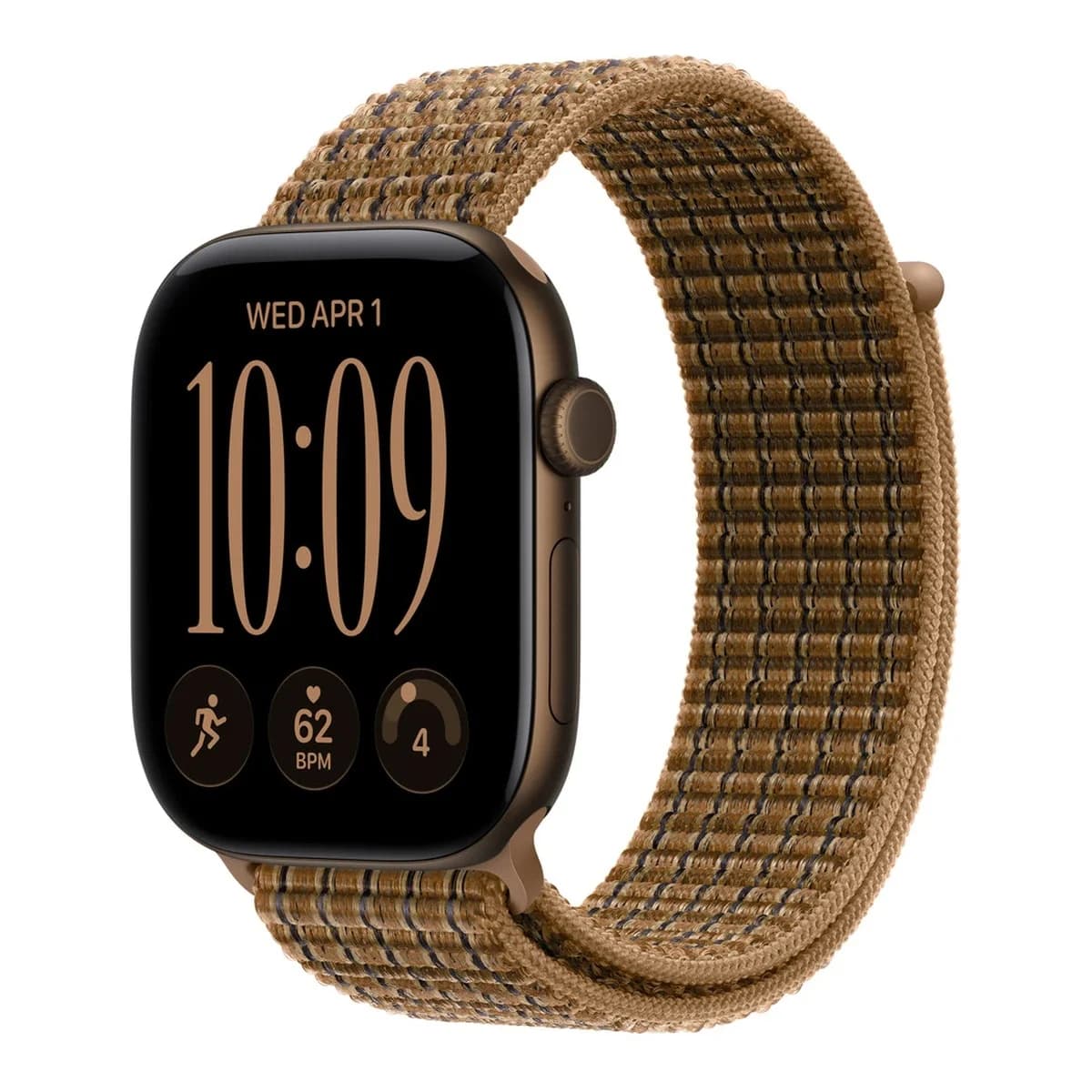 APPLE Remen za Apple Watch 46mm Light Umber Plaid Sport Loop, 46 mm, Sport Loop, karirani uzorak