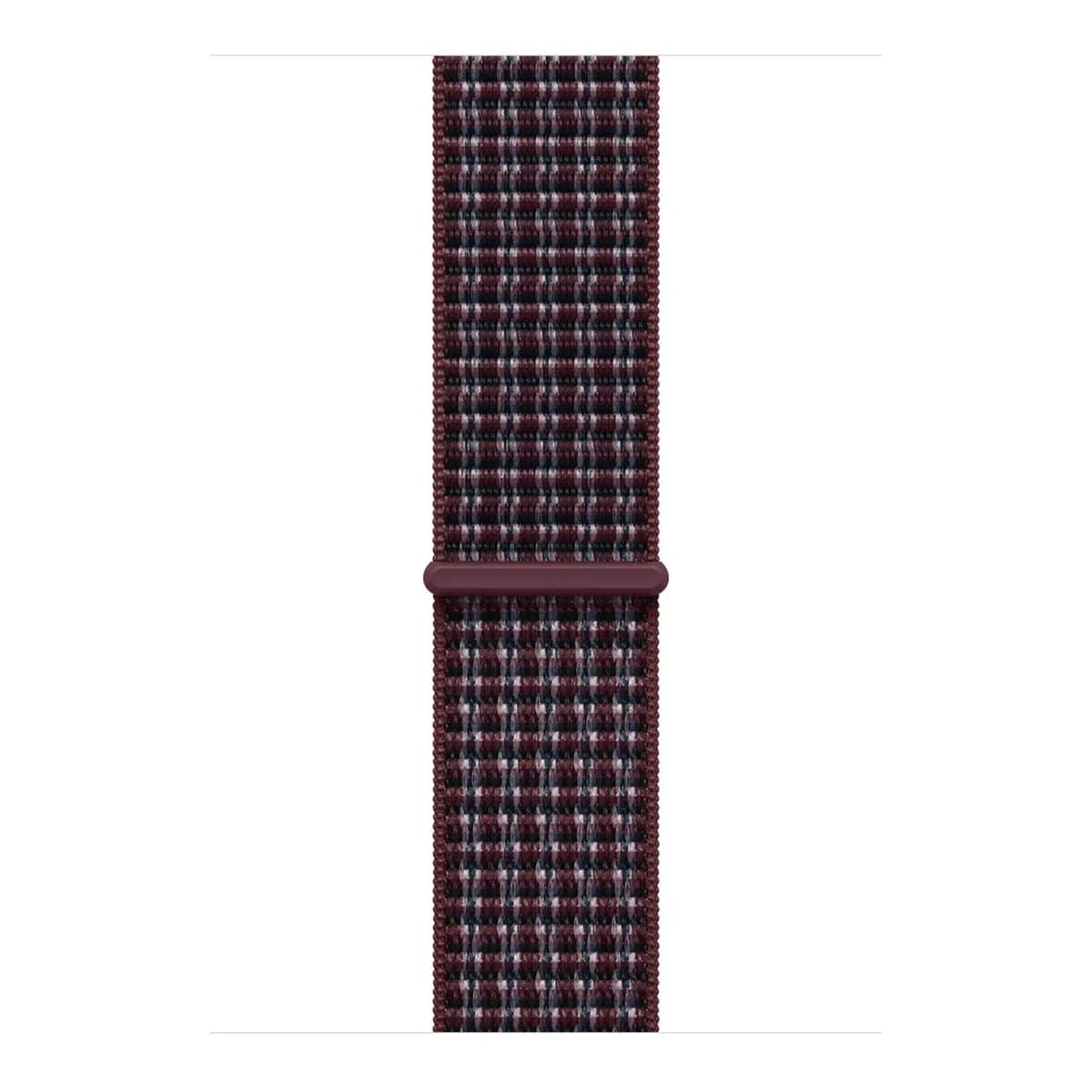 APPLE Remen za Apple Watch Burgundy Plaid Sport Loop, 46mm, sportski, karirani uzorak, bordo boja